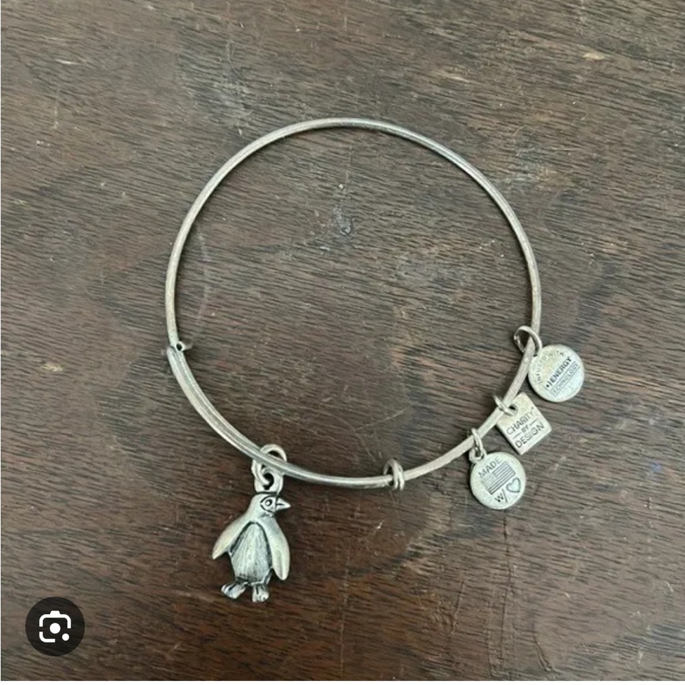 Silver Penguin Alex and Ani Bangle